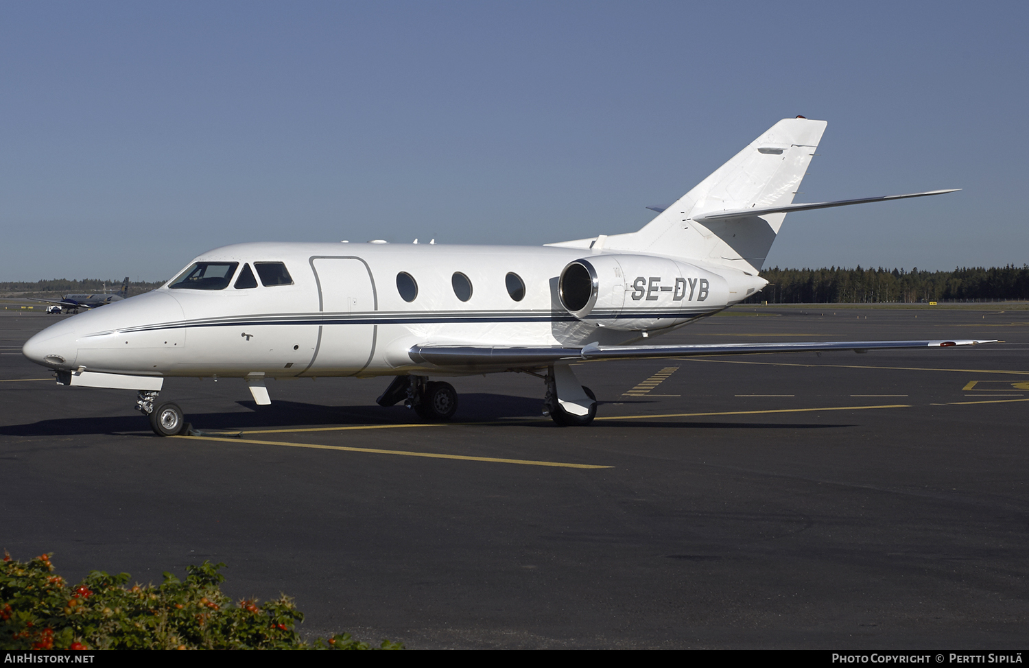 Aircraft Photo of SE-DYB | Dassault Falcon 100 | AirHistory.net #104173
