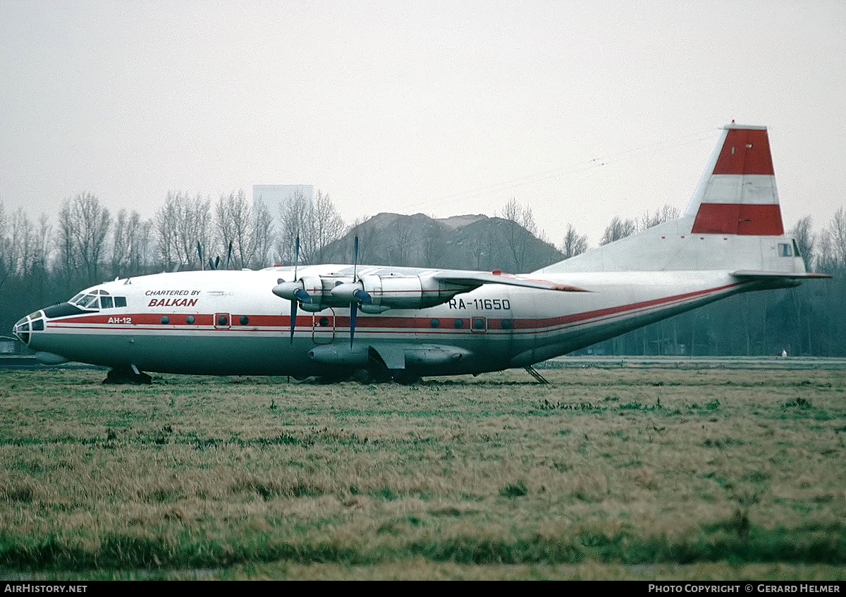 Aircraft Photo of RA-11650 | Antonov An-12B | Balkan - Bulgarian Airlines | AirHistory.net #104187