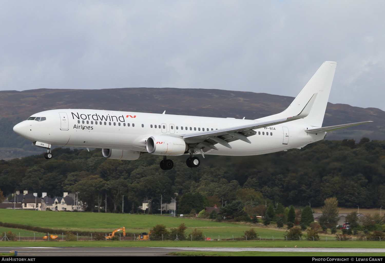 Aircraft Photo of VP-BSA | Boeing 737-800 | Nordwind Airlines | AirHistory.net #104191