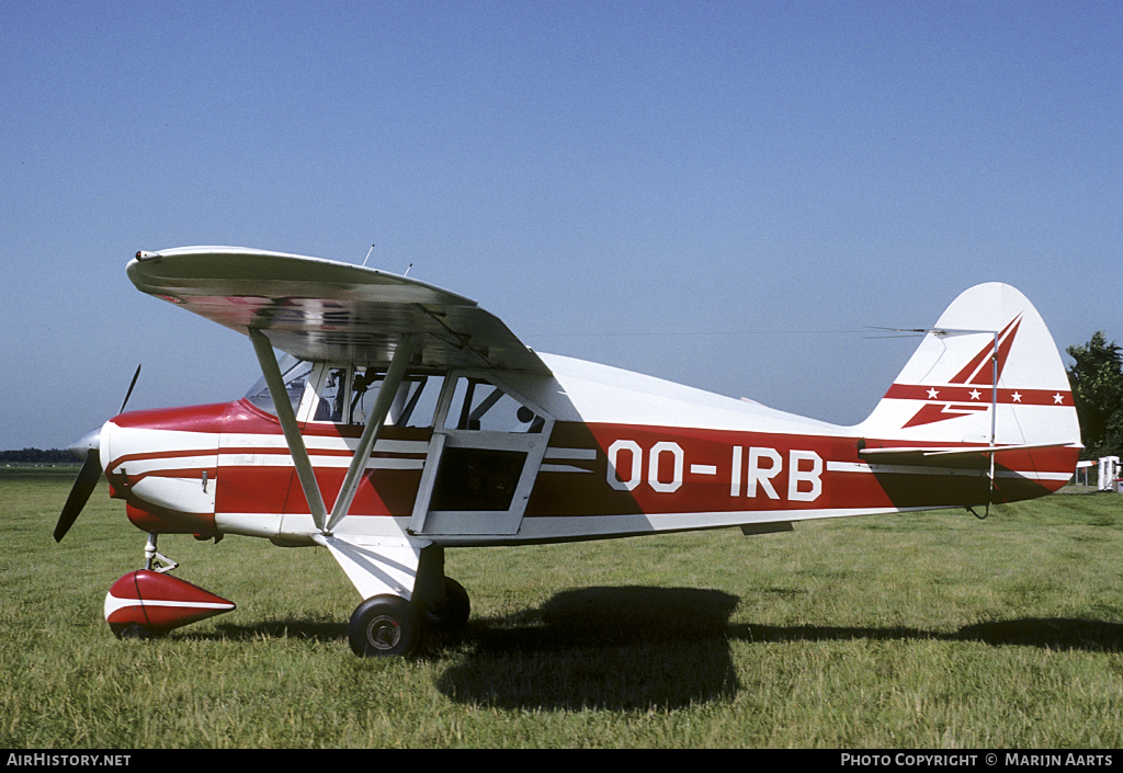 Aircraft Photo of OO-IRB | Piper PA-22-160 Tri-Pacer | AirHistory.net #104192
