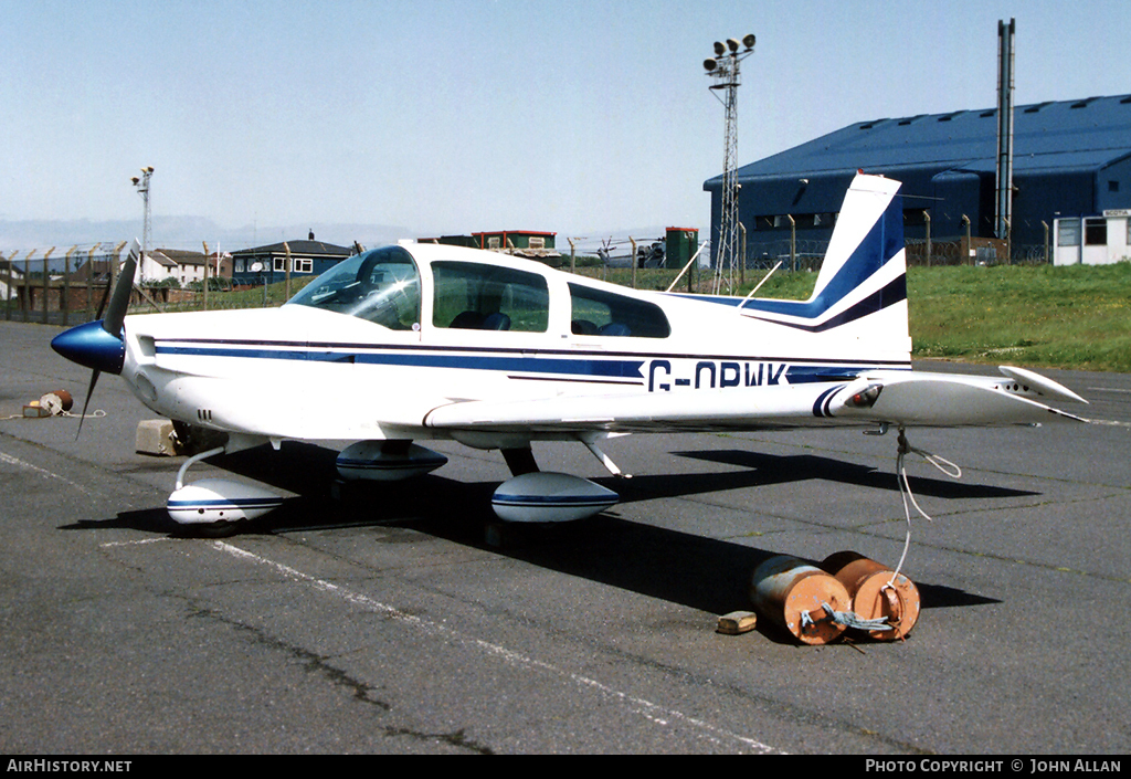Aircraft Photo of G-OPWK | Grumman American AA-5A Cheetah | AirHistory.net #104226