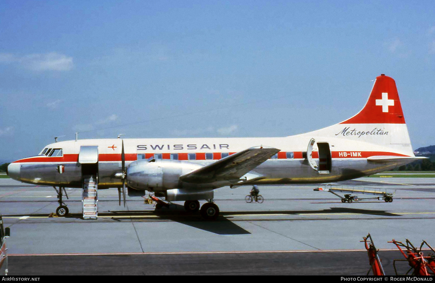 Aircraft Photo of HB-IMK | Convair 440-11 Metropolitan | Swissair | AirHistory.net #104233