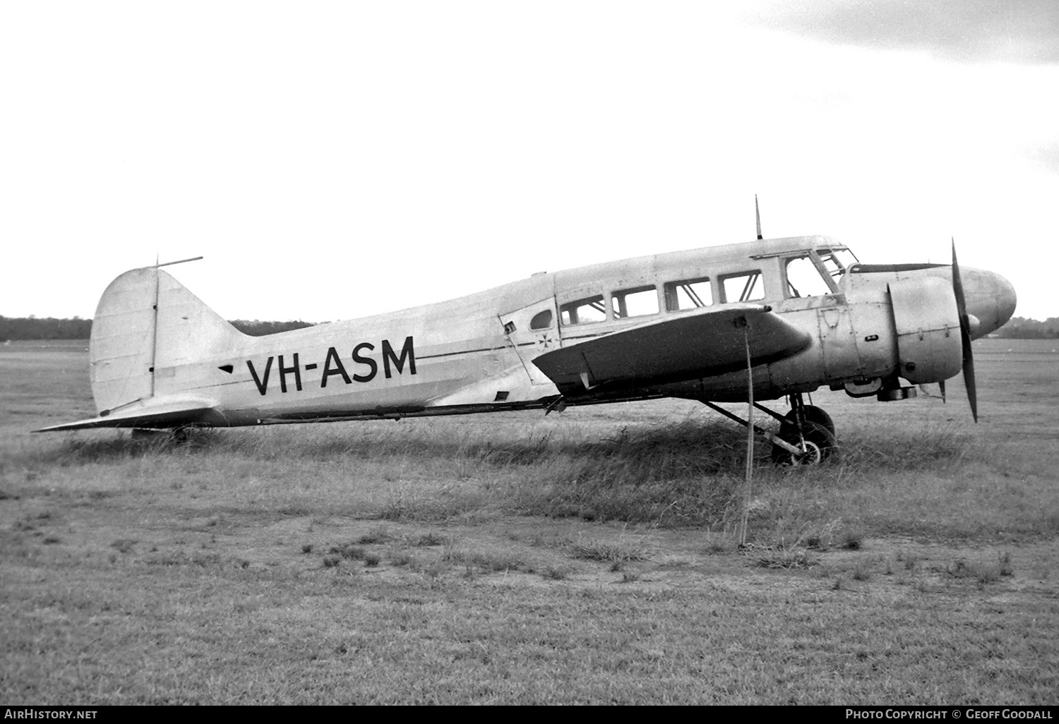 Aircraft Photo of VH-ASM | Avro 652A Anson I | Marshall Airways | AirHistory.net #104255