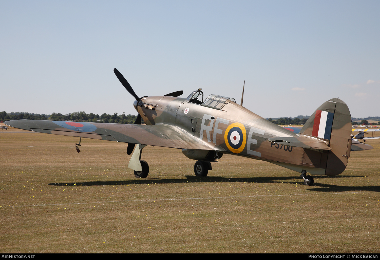 Aircraft Photo of G-HURI / P3700 | Hawker Hurricane Mk12A | UK - Air Force | AirHistory.net #104258