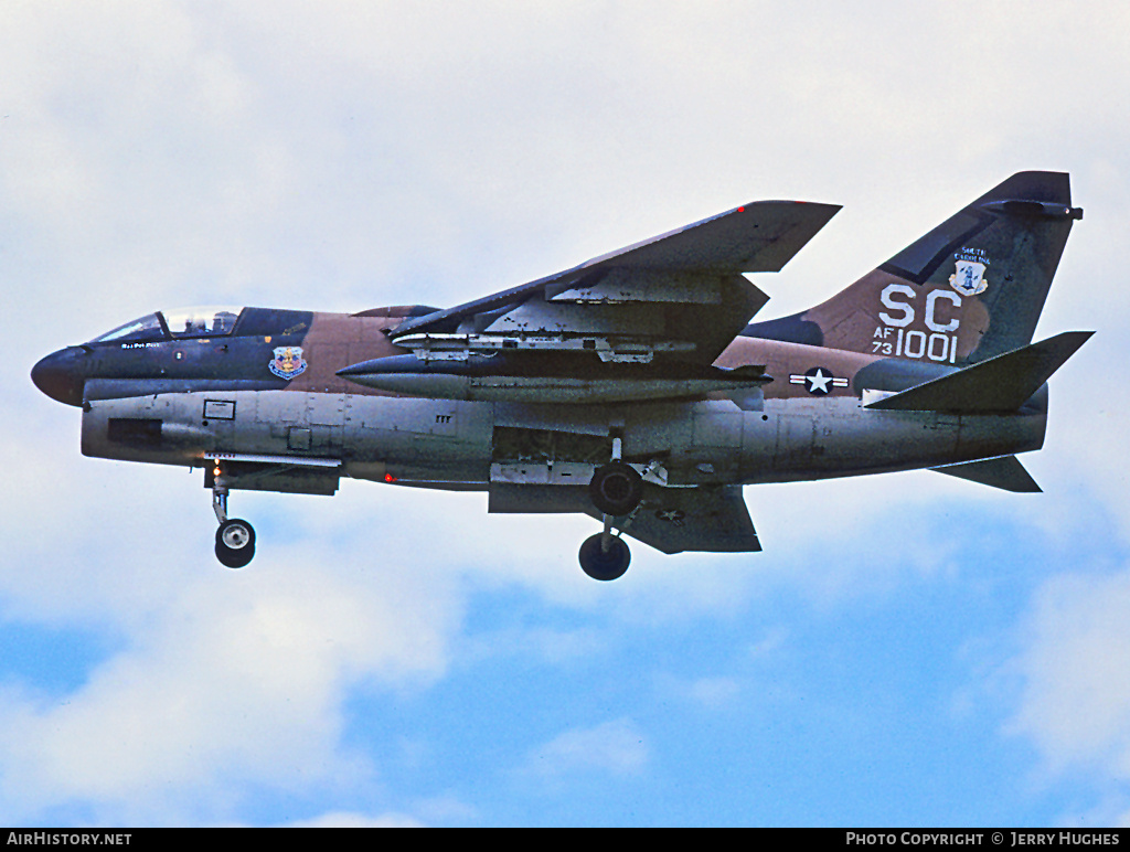 Aircraft Photo of 73-1001 / AF73-1001 | LTV A-7D Corsair II | USA - Air Force | AirHistory.net #104285