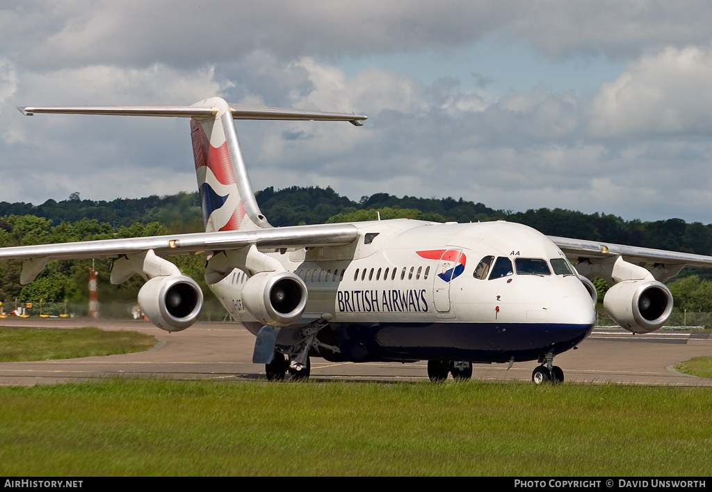 Aircraft Photo of G-CFAA | BAE Systems Avro 146-RJ100 | British Airways | AirHistory.net #104295
