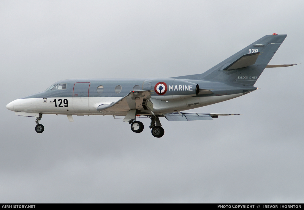 Aircraft Photo of 129 | Dassault Falcon 10MER | France - Navy | AirHistory.net #104306