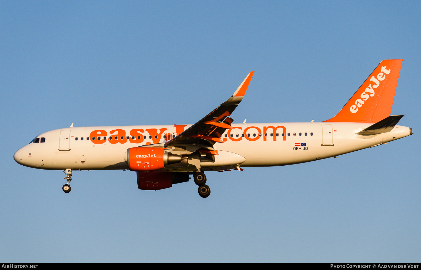 Aircraft Photo of OE-IJQ | Airbus A320-214 | EasyJet | AirHistory.net #104308