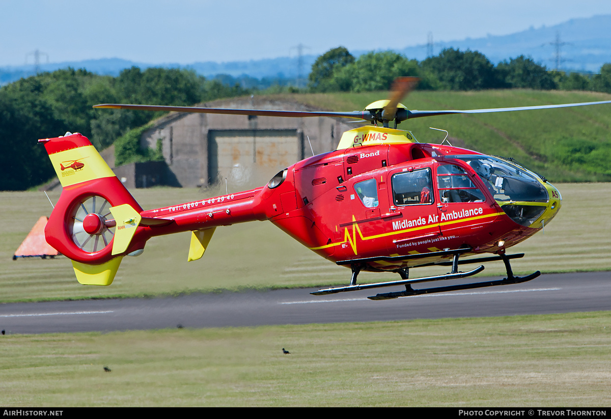 Aircraft Photo of G-WMAS | Eurocopter EC-135T-2 | Midlands Air Ambulance | AirHistory.net #104324