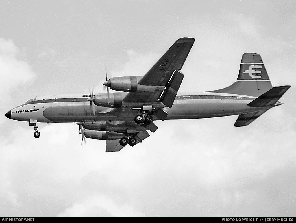 Aircraft Photo of G-AOVF | Bristol 175 Britannia 312 | British Eagle International Airlines | AirHistory.net #104332