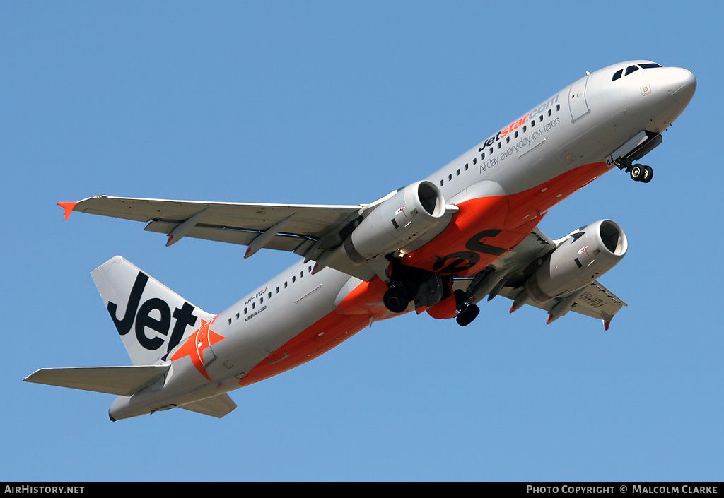 Aircraft Photo of VH-VQJ | Airbus A320-232 | Jetstar Airways | AirHistory.net #104343
