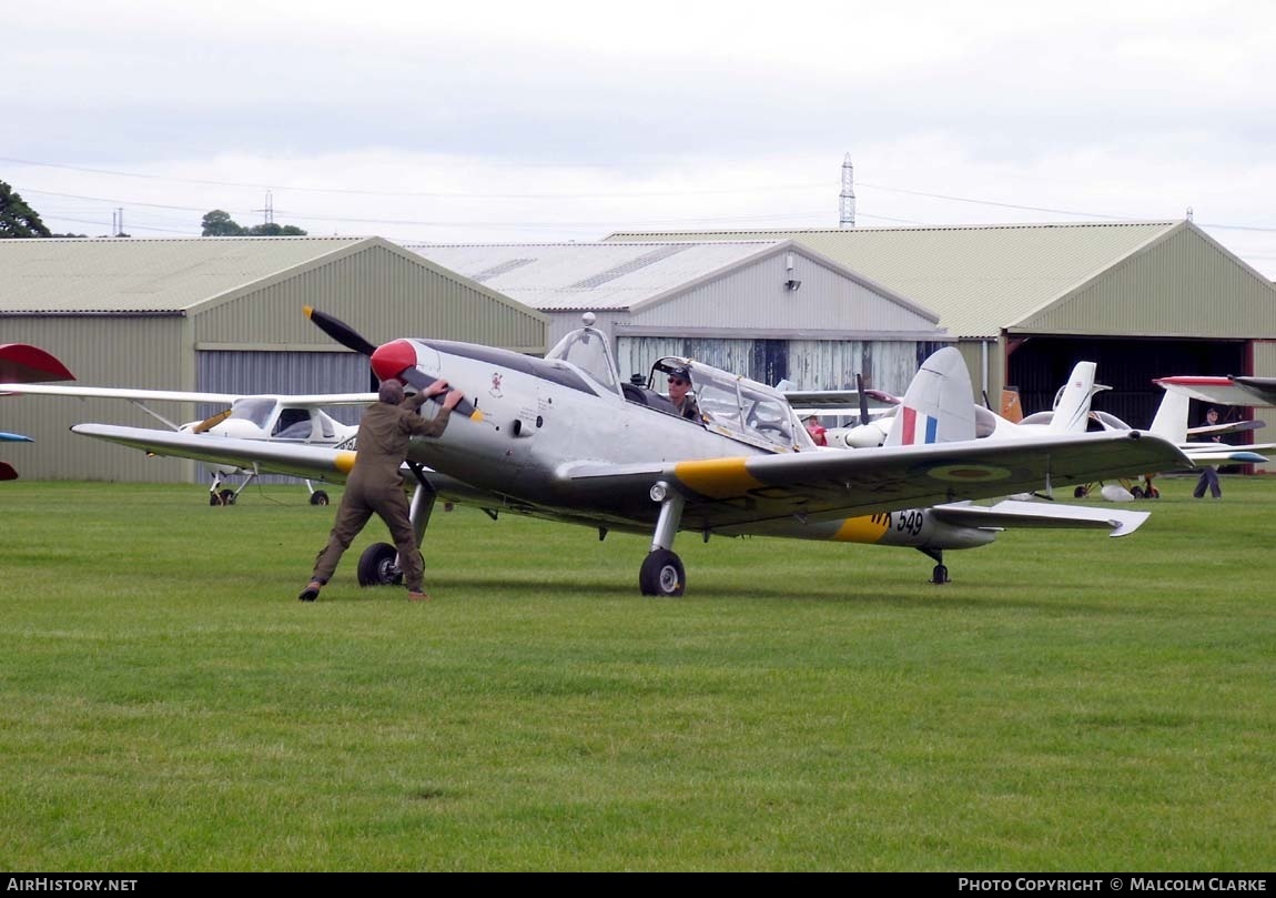 Aircraft Photo of G-BTWF | De Havilland DHC-1 Chipmunk Mk22 | AirHistory.net #104351