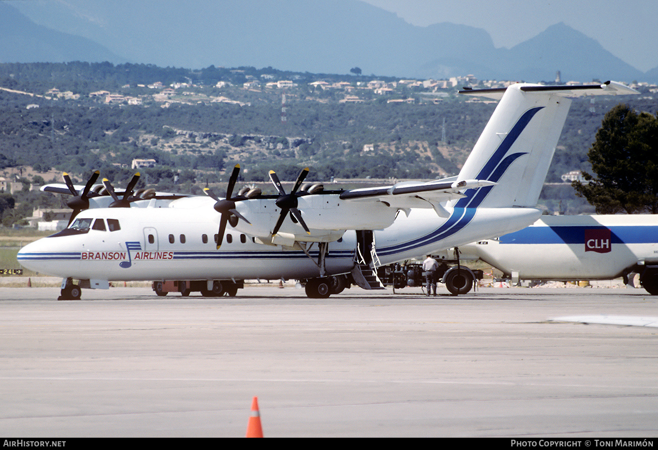 Aircraft Photo of N235SL | De Havilland Canada DHC-7-102 Dash 7 | Branson Airlines | AirHistory.net #104360