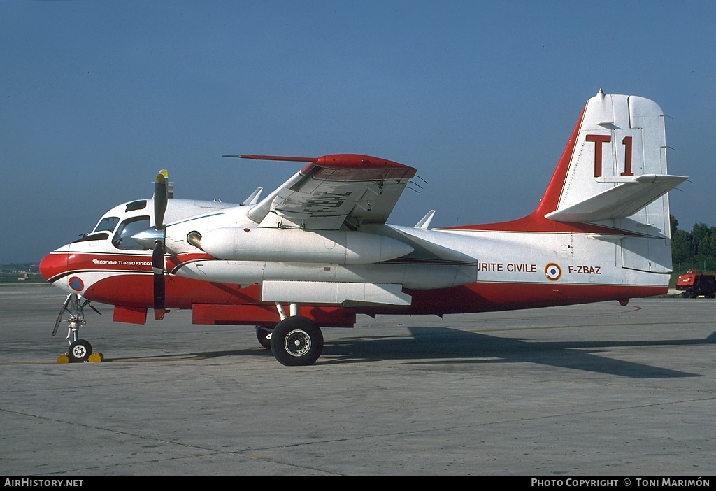 Aircraft Photo of F-ZBAZ | Conair CS2F Turbo Firecat | Sécurité Civile | AirHistory.net #104363