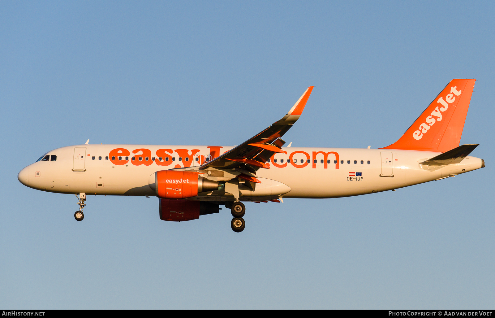 Aircraft Photo of OE-IJY | Airbus A320-214 | EasyJet | AirHistory.net #104372