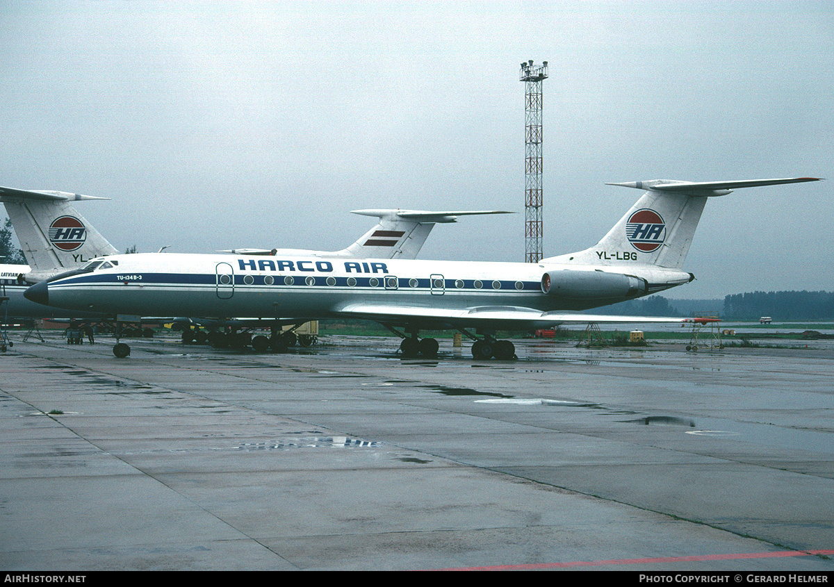 Aircraft Photo of YL-LBG | Tupolev Tu-134B-3 | Harco Air | AirHistory.net #104376