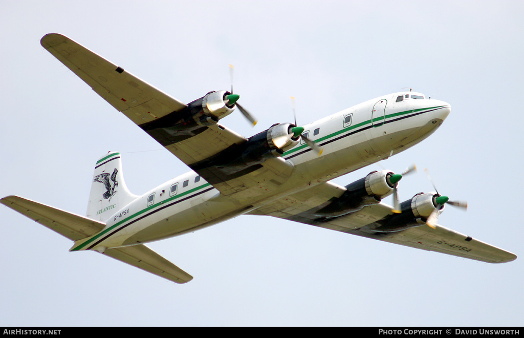 Aircraft Photo of G-APSA | Douglas DC-6A(C) | Air Atlantique | AirHistory.net #104414