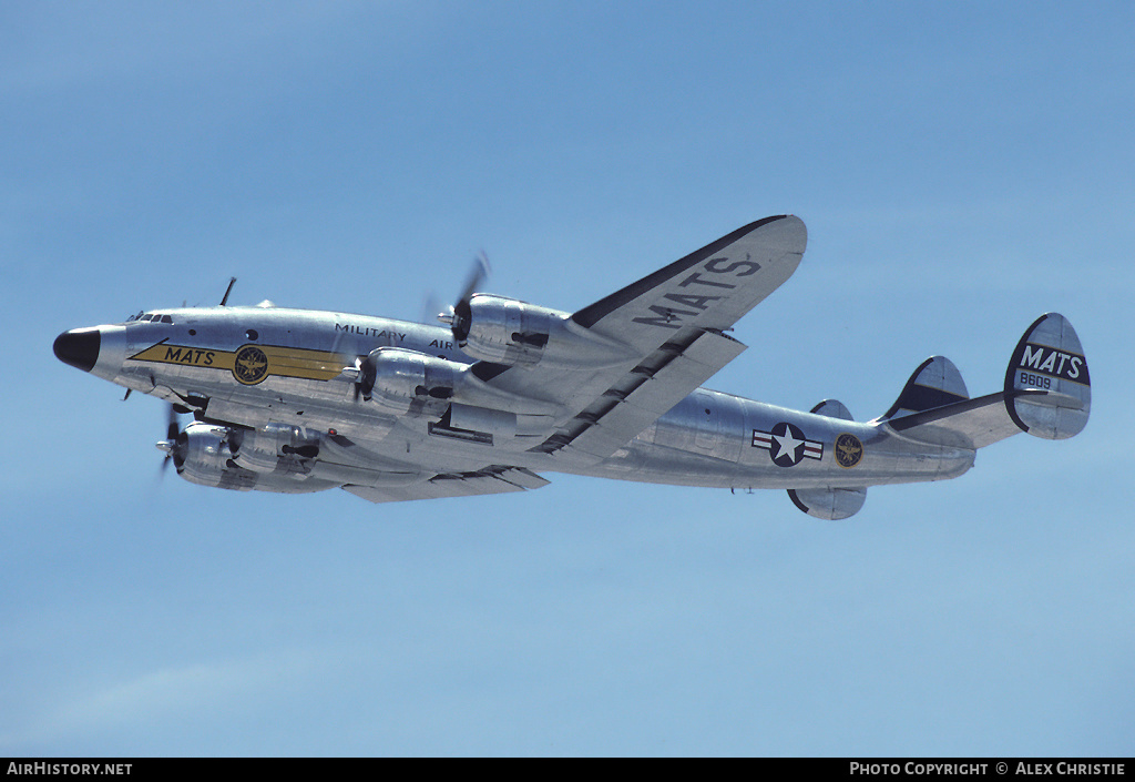 Aircraft Photo of N494TW / 8609 | Lockheed C-121A Constellation | USA - Air Force | AirHistory.net #104423