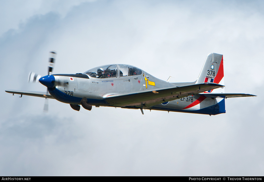 Aircraft Photo of ZF378 | Short S-312 Tucano T1 | UK - Air Force | AirHistory.net #104426