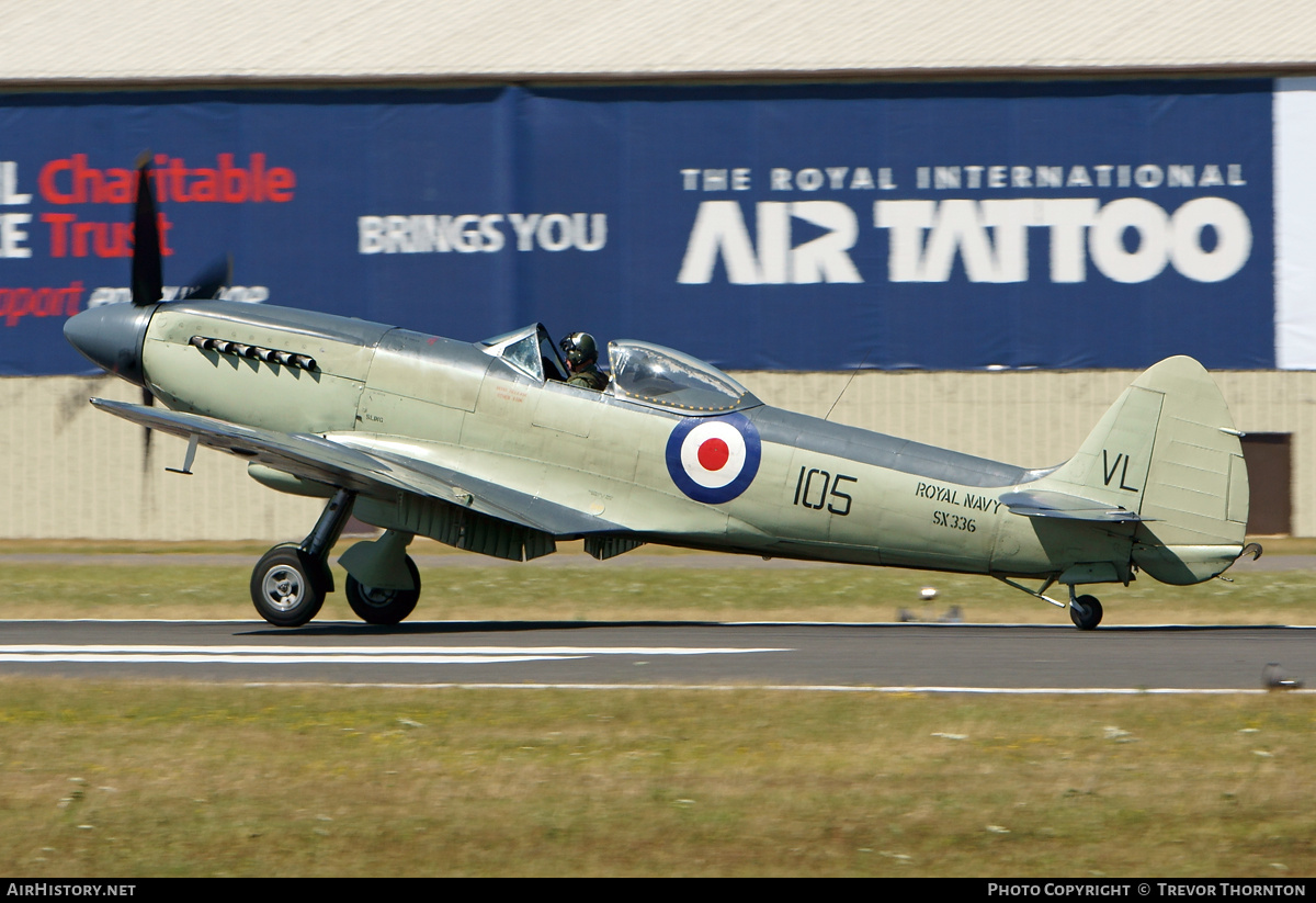 Aircraft Photo of G-KASX / SX336 | Supermarine 395 Seafire F17 | AirHistory.net #104428