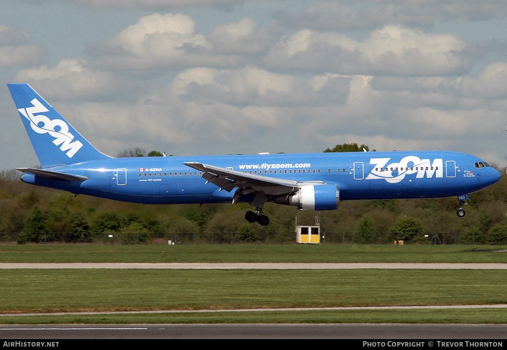 Aircraft Photo of C-GZNA | Boeing 767-306/ER | Zoom Airlines | AirHistory.net #104429