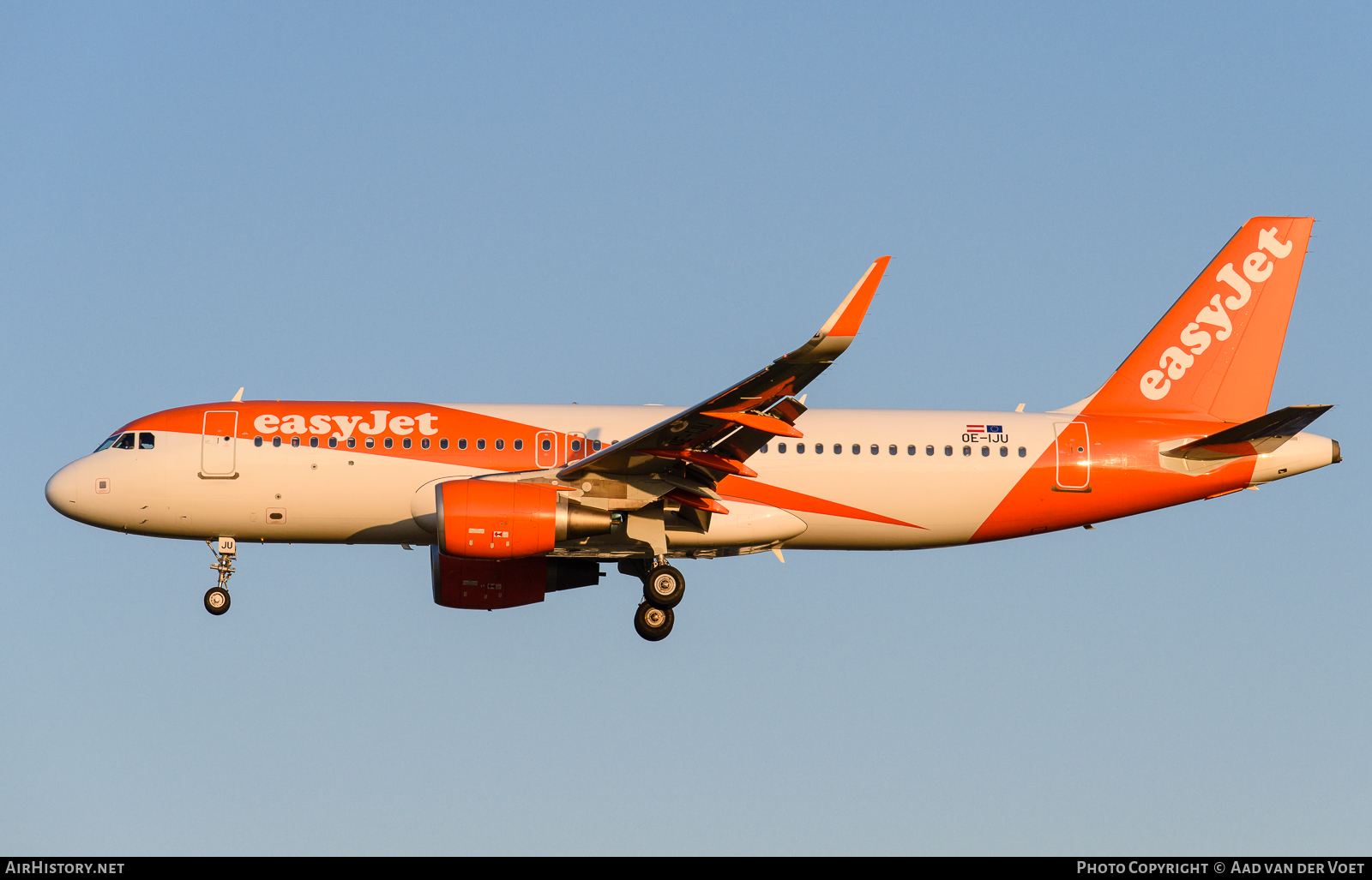 Aircraft Photo of OE-IJU | Airbus A320-214 | EasyJet | AirHistory.net #104437