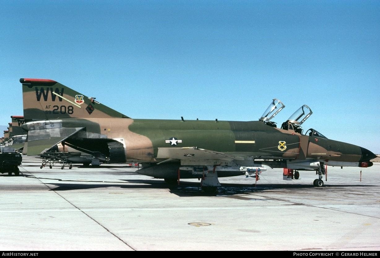 Aircraft Photo of 69-7208 / AF69-208 | McDonnell Douglas F-4G Phantom II | USA - Air Force | AirHistory.net #104440