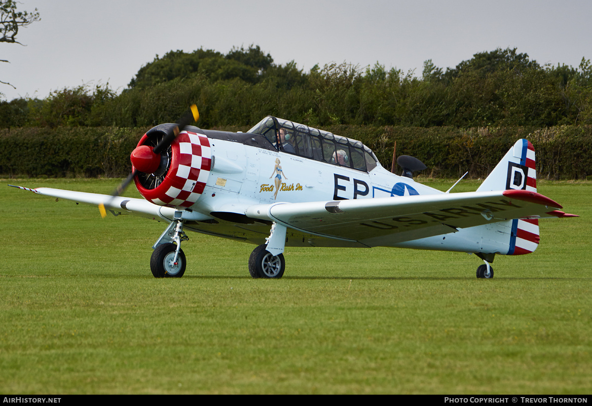 Aircraft Photo of G-ELMH / 42-84555 | North American AT-6D Harvard III | USA - Air Force | AirHistory.net #104443