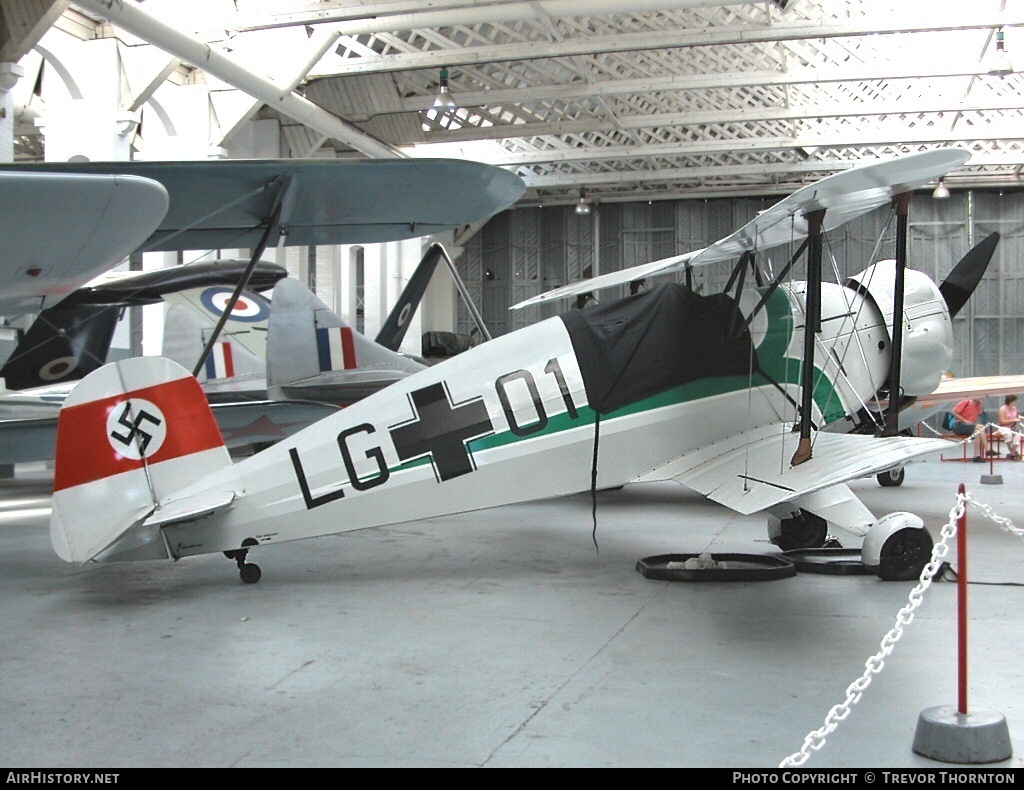 Aircraft Photo of G-AYSJ | Bücker Bü 133C Jungmeister | Germany - Air Force | AirHistory.net #104444