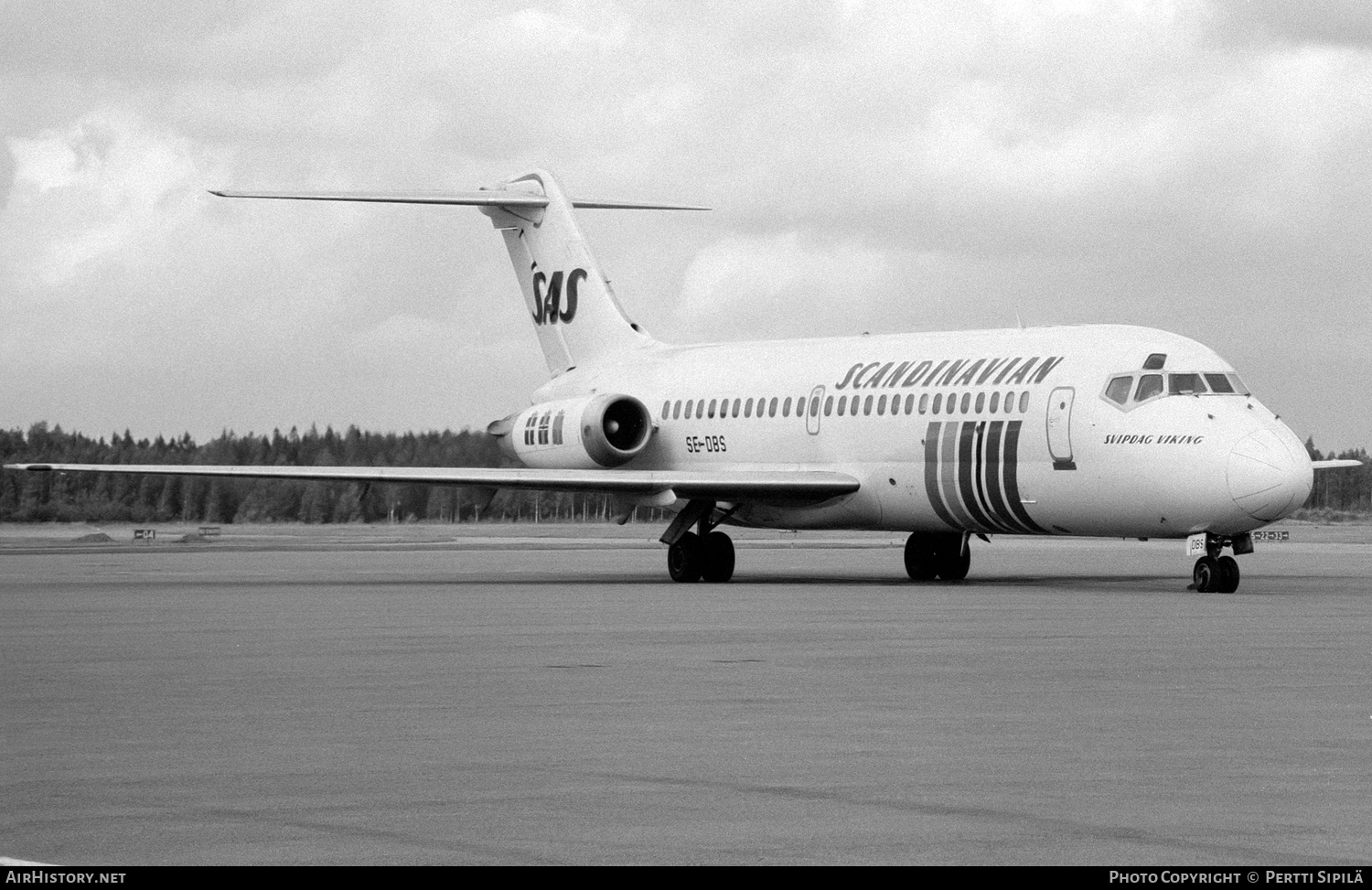 Aircraft Photo of SE-DBS | McDonnell Douglas DC-9-21 | Scandinavian Airlines - SAS | AirHistory.net #104447