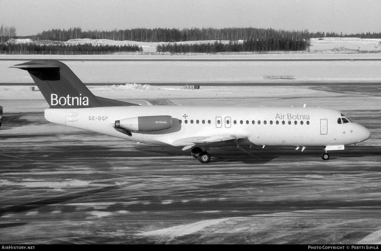 Aircraft Photo of SE-DGP | Fokker F28-4000 Fellowship | Air Botnia | AirHistory.net #104456
