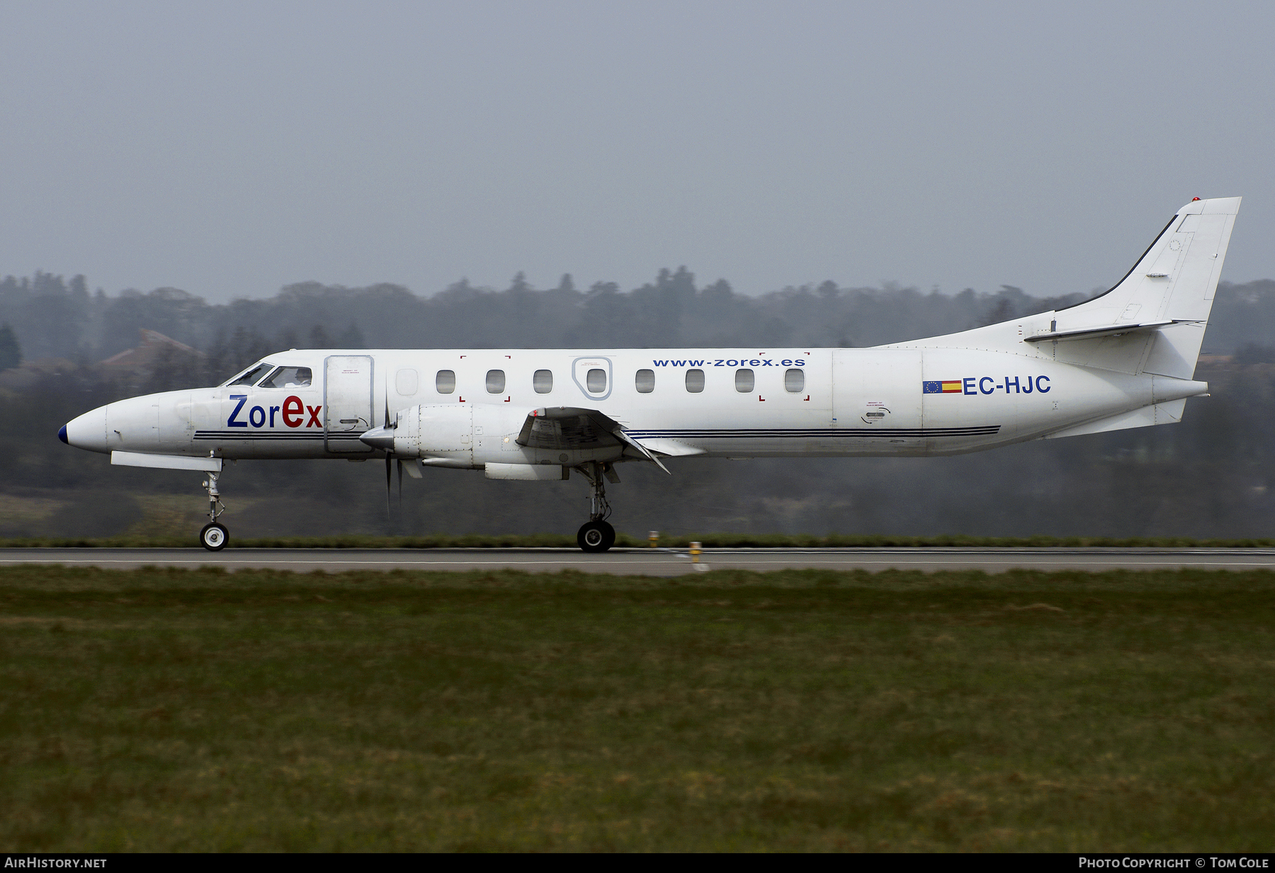 Aircraft Photo of EC-HJC | Fairchild Swearingen SA-226TC Metro II | Zorex Air Transport | AirHistory.net #104464