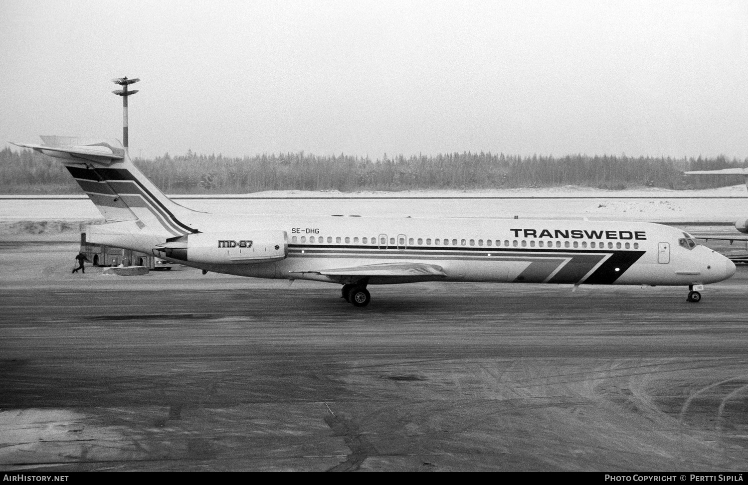 Aircraft Photo of SE-DHG | McDonnell Douglas MD-87 (DC-9-87) | Transwede Airways | AirHistory.net #104476