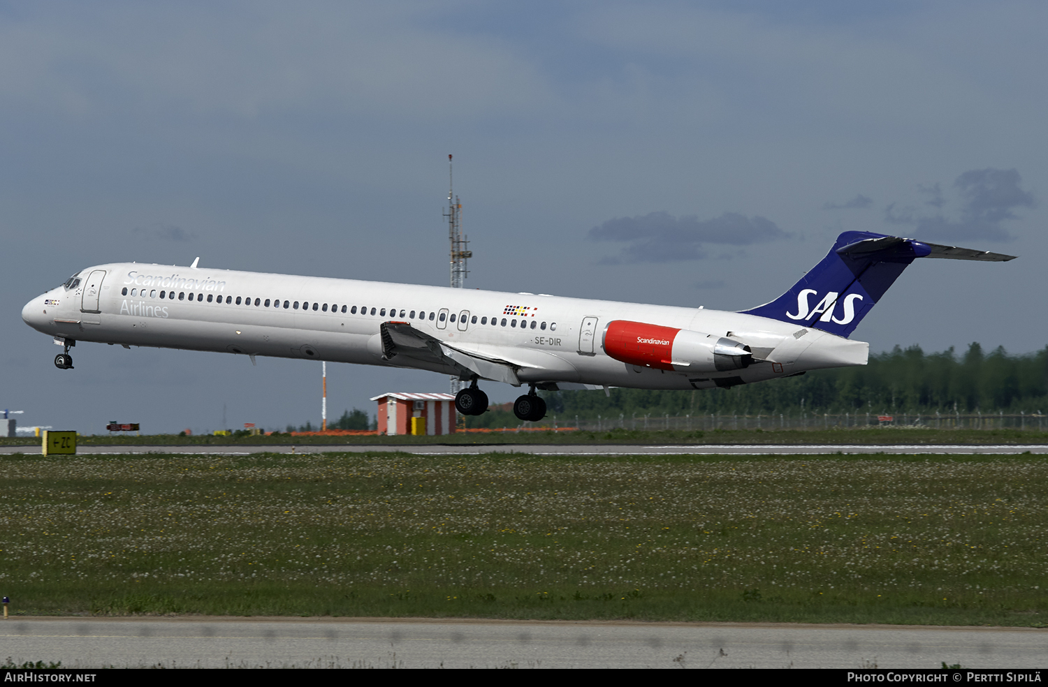 Aircraft Photo of SE-DIR | McDonnell Douglas MD-82 (DC-9-82) | Scandinavian Airlines - SAS | AirHistory.net #104479