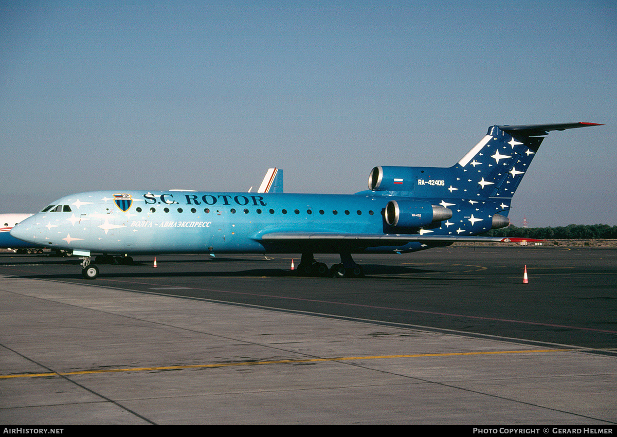 Aircraft Photo of RA-42406 | Yakovlev Yak-42D | Volga Aviaexpress | AirHistory.net #104498