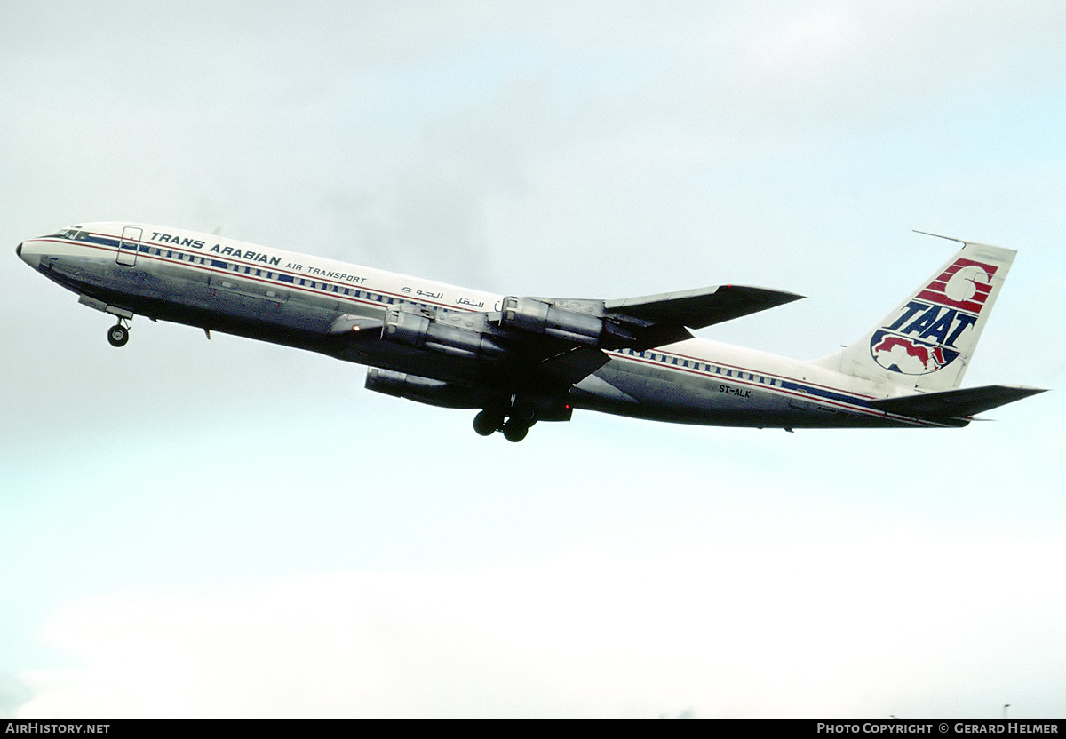 Aircraft Photo of ST-ALK | Boeing 707-349C | Trans Arabian Air Transport - TAAT | AirHistory.net #104503