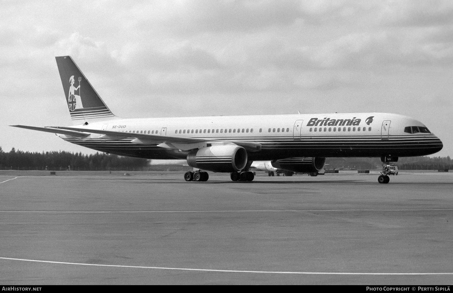 Aircraft Photo of SE-DUO | Boeing 757-236 | Britannia Nordic | AirHistory.net #104507