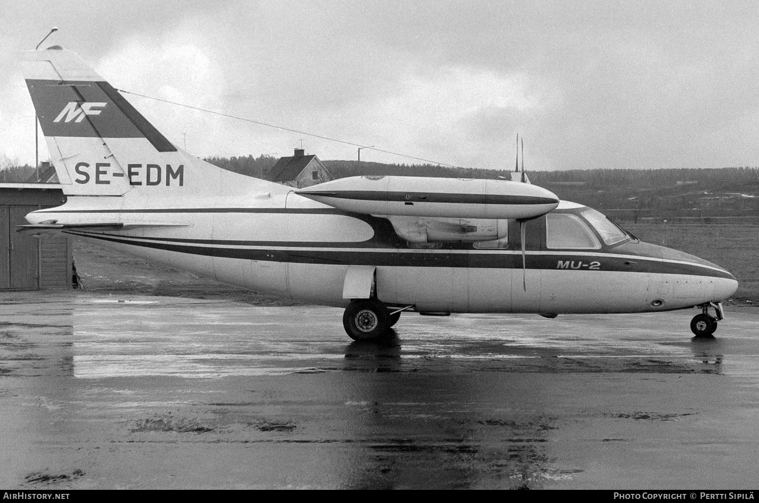 Aircraft Photo of SE-EDM | Mitsubishi MU-2B | Maj-Flyg | AirHistory.net #104511