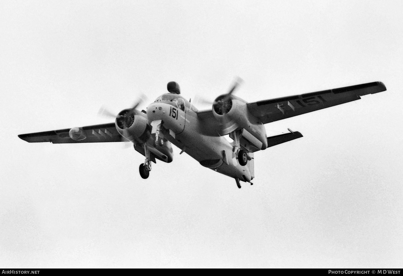 Aircraft Photo of 151 | Grumman US-2N Tracker (G-89) | Netherlands - Navy | AirHistory.net #104536