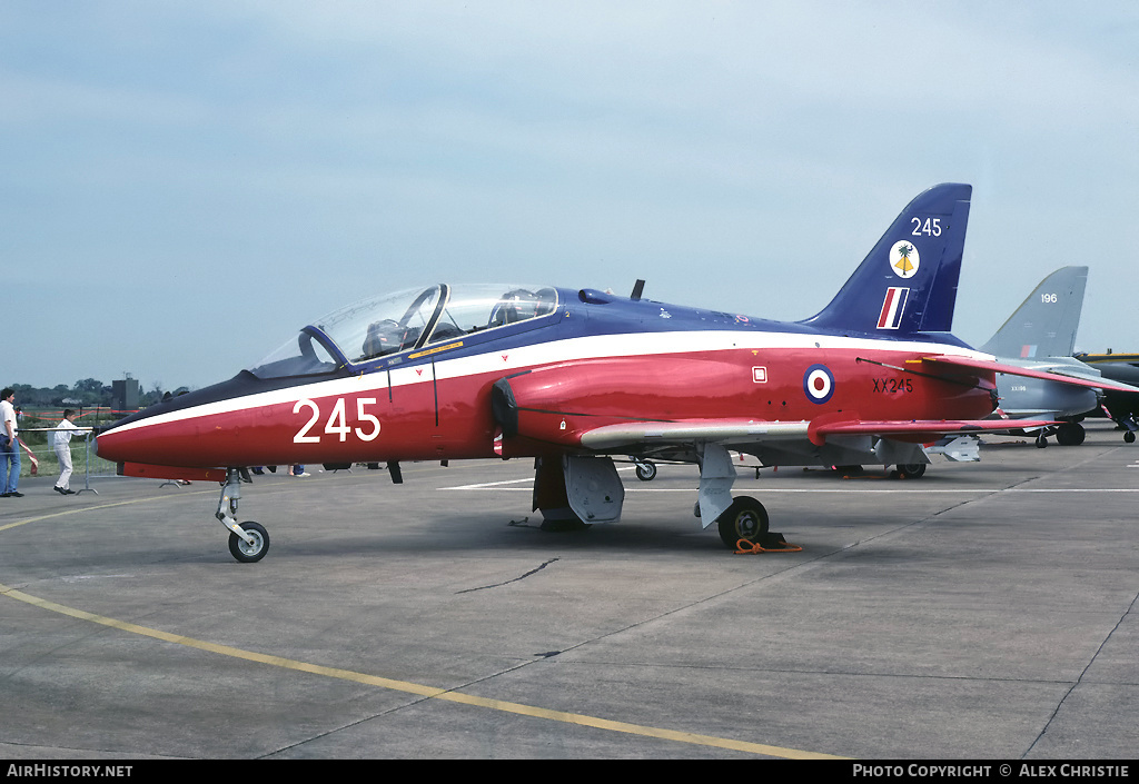 Aircraft Photo of XX245 | British Aerospace Hawk T.1 | UK - Air Force | AirHistory.net #104550