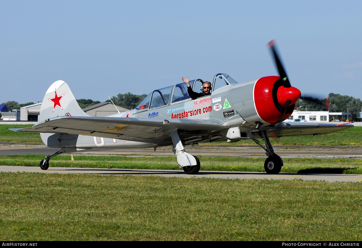 Aircraft Photo of N621TW | Yakovlev Yak-52TW | Soviet Union - Air Force | AirHistory.net #104551