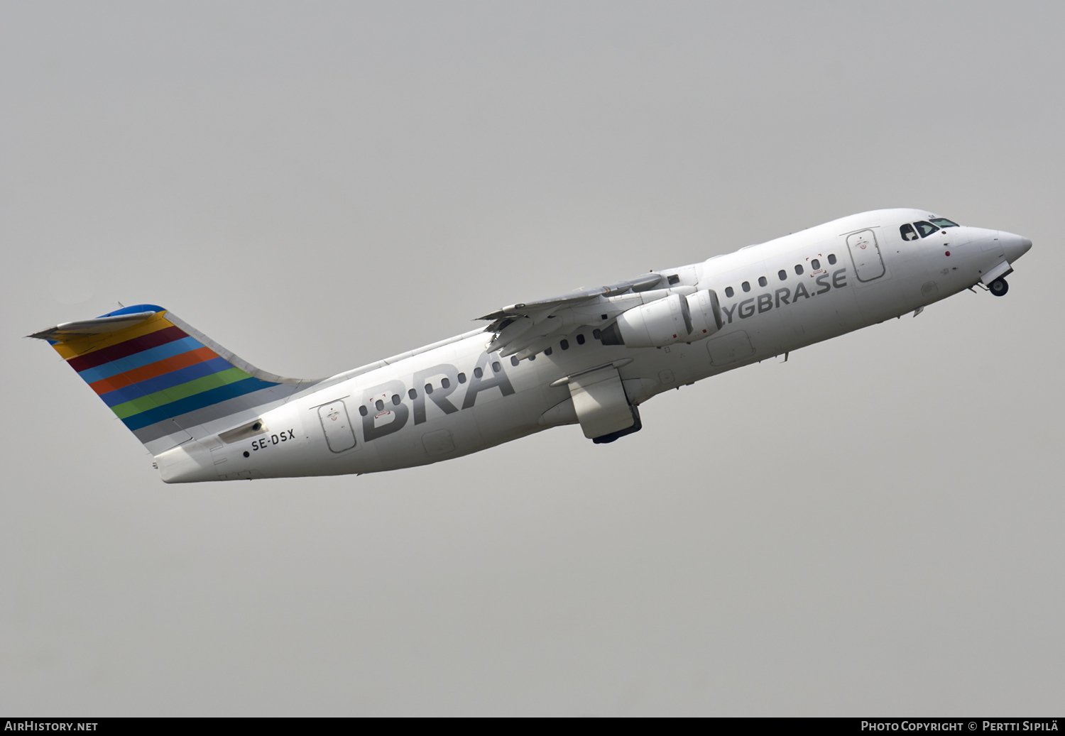 Aircraft Photo of SE-DSX | BAE Systems Avro 146-RJ100 | BRA - Braathens Regional Airlines | AirHistory.net #104553