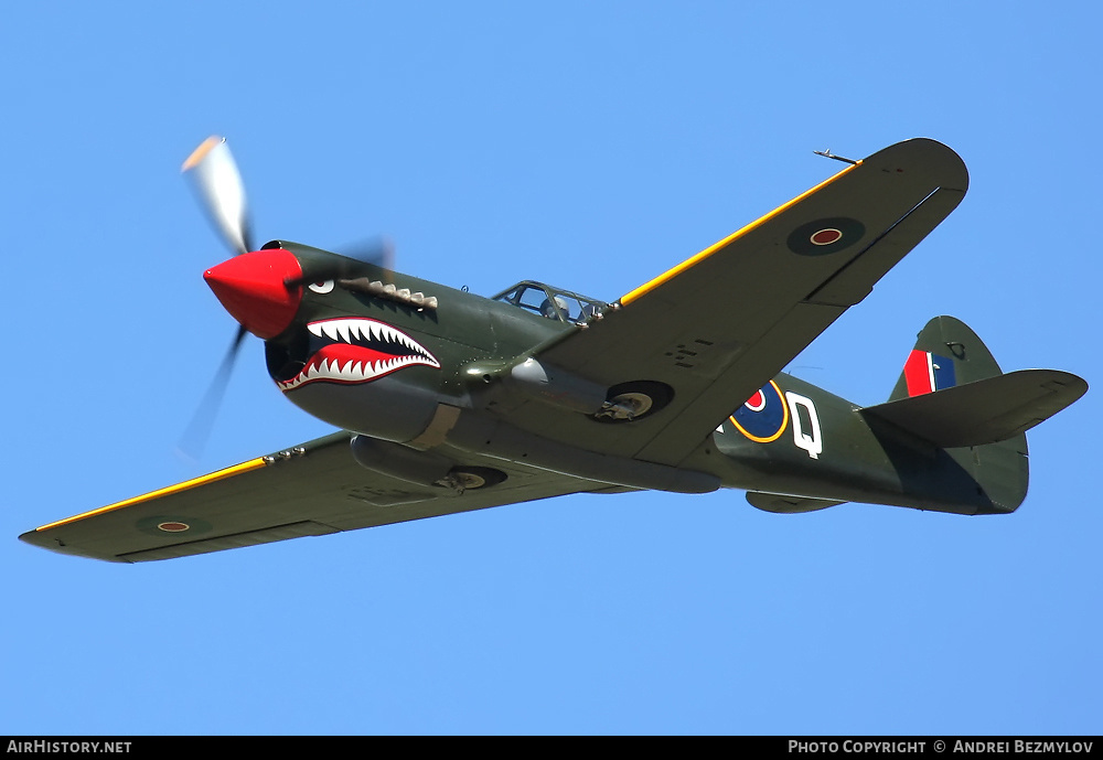 Aircraft Photo of VH-ZOC | Curtiss P-40N Warhawk | UK - Air Force | AirHistory.net #104570