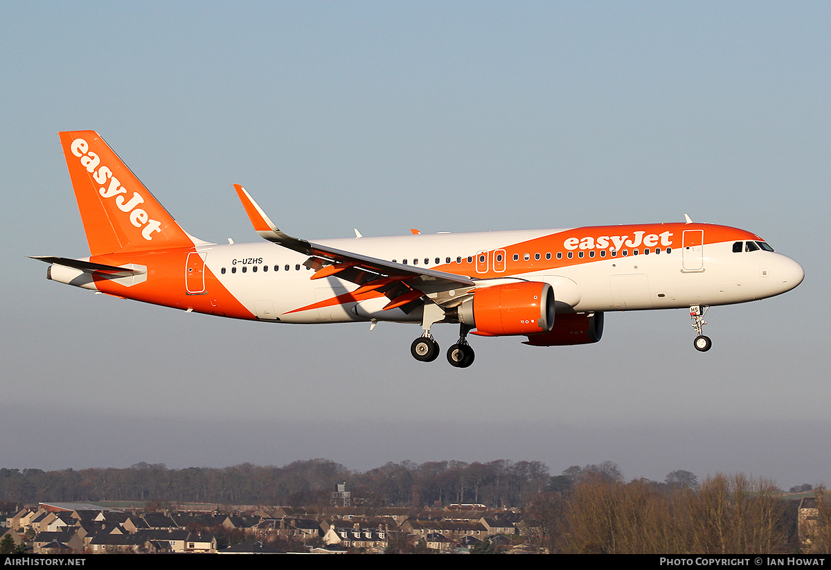 Aircraft Photo of G-UZHS | Airbus A320-251N | EasyJet | AirHistory.net #104578