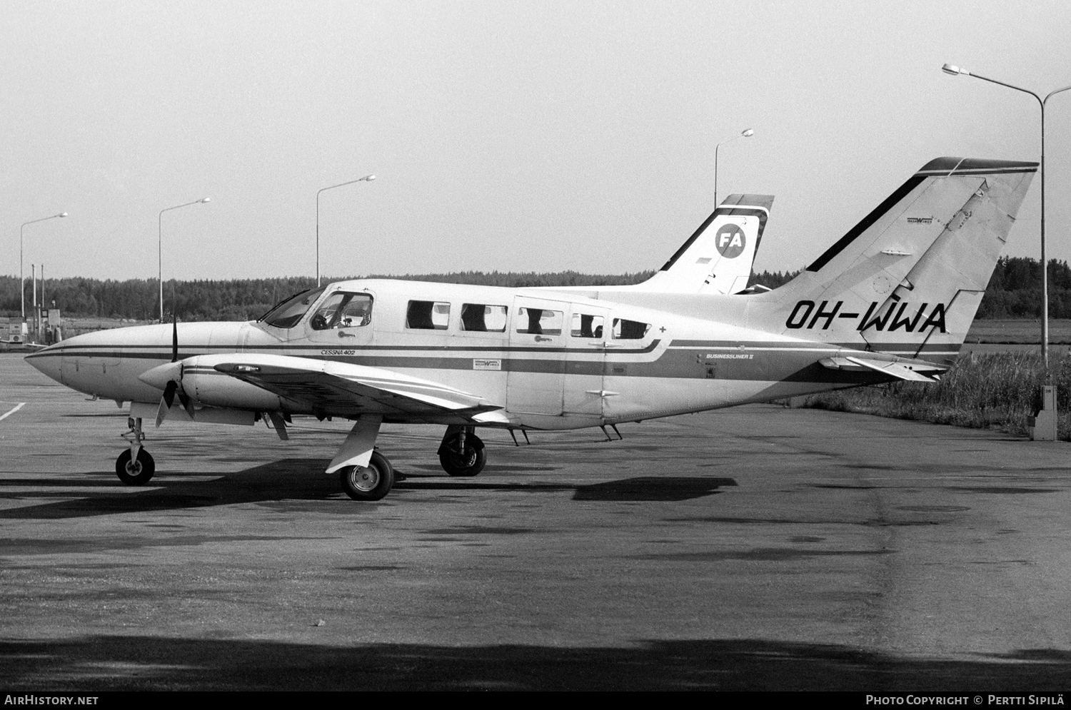 Aircraft Photo of OH-WWA | Cessna 402C Businessliner | Wasawings | AirHistory.net #104591
