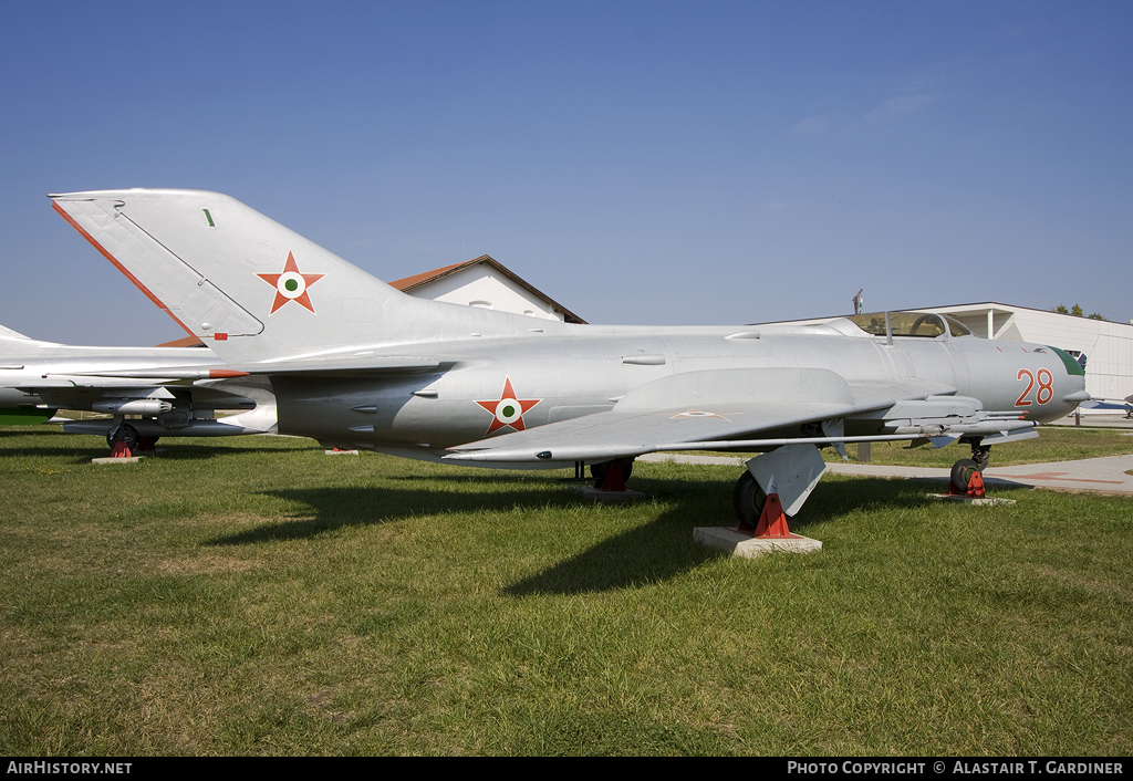 Aircraft Photo of 28 | Mikoyan-Gurevich MiG-19PM | Hungary - Air Force | AirHistory.net #104620