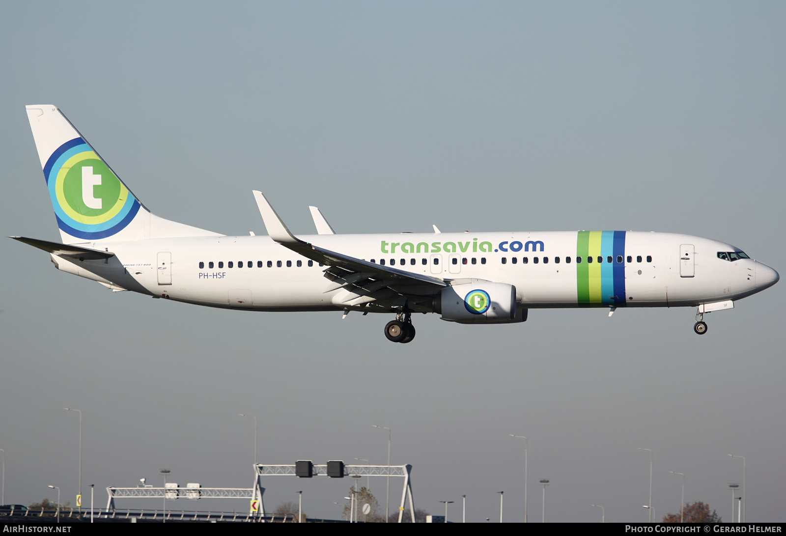 Aircraft Photo of PH-HSF | Boeing 737-8K2 | Transavia | AirHistory.net #104627