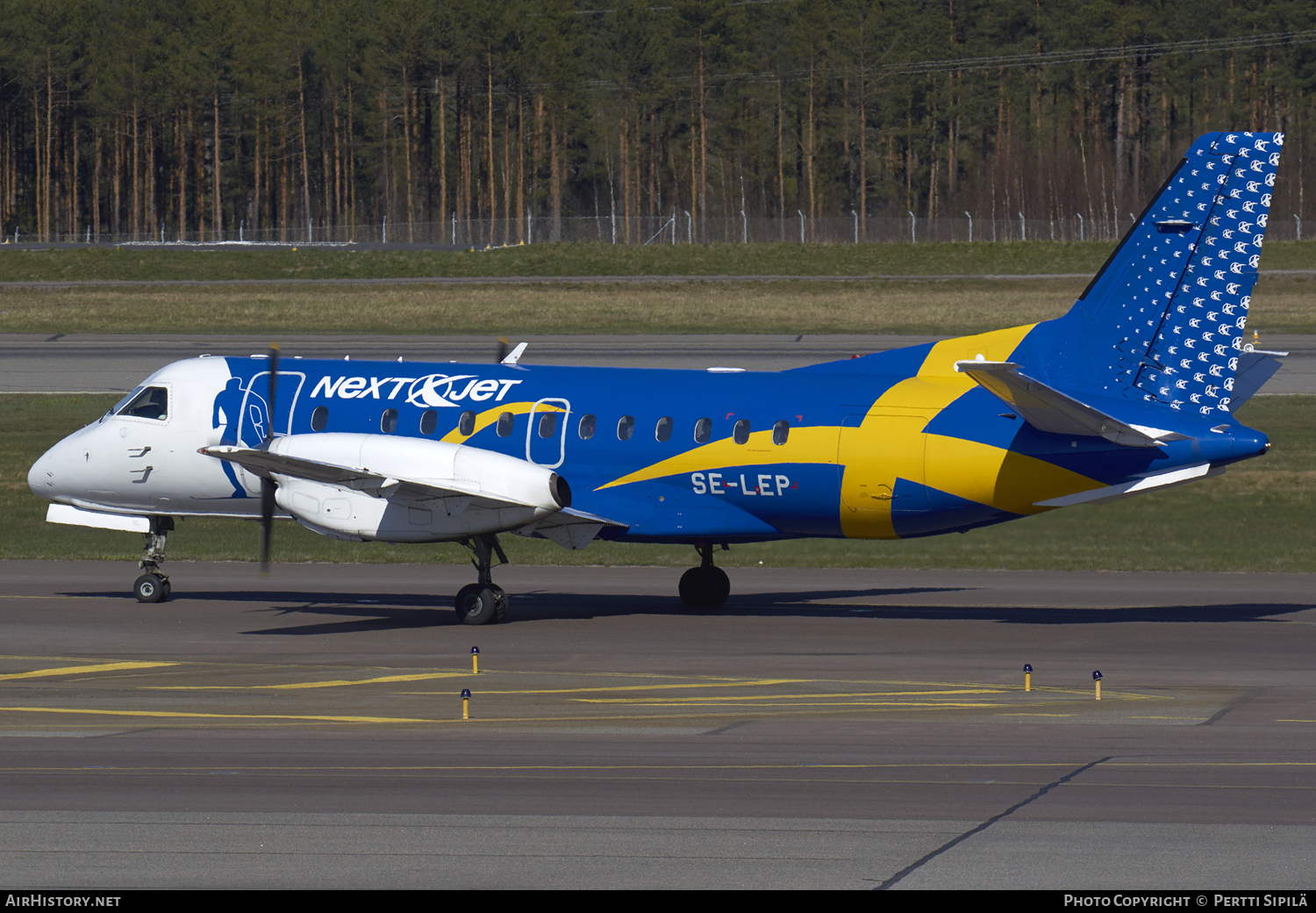 Aircraft Photo of SE-LEP | Saab 340A | NextJet | AirHistory.net #104629