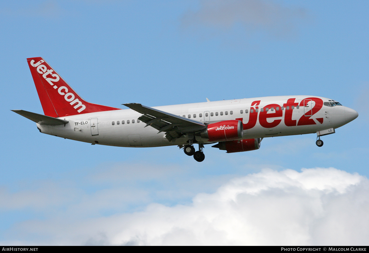 Aircraft Photo of TF-ELO | Boeing 737-33A(QC) | Jet2 | AirHistory.net #104633