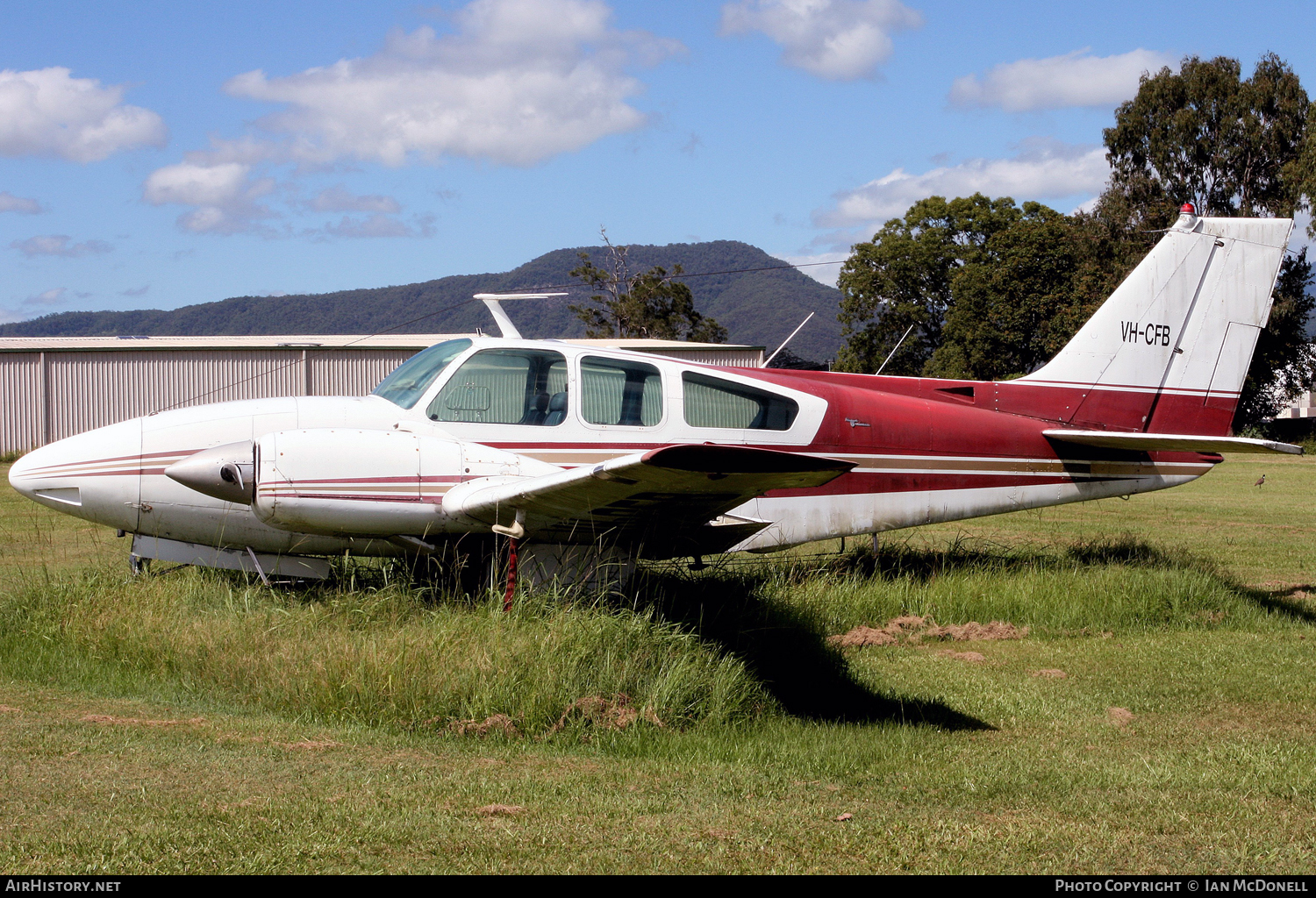 Aircraft Photo of VH-CFB | Beech C55 Baron (95-C55) | AirHistory.net #104640